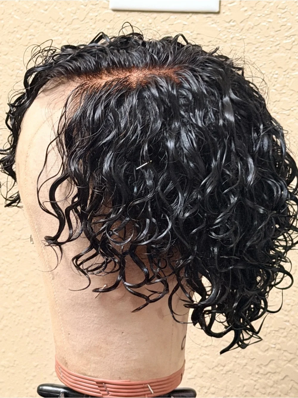 Human Hair Wet and Wavy Wig - Picture 11 of 16